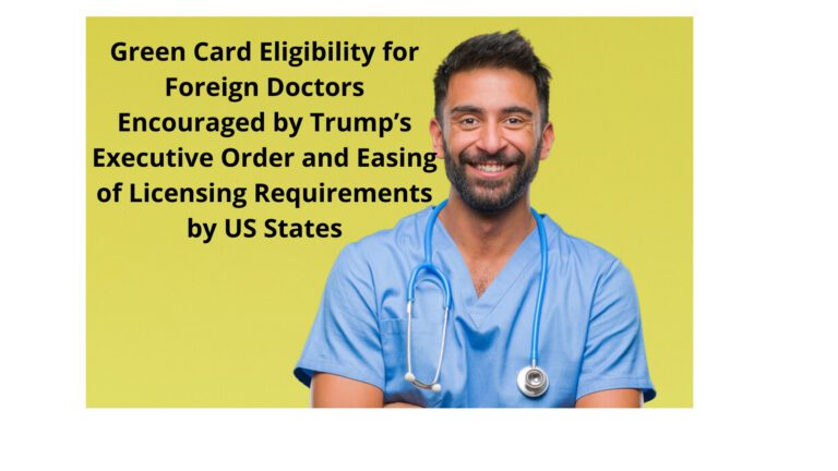 Green Card for Physician NIW