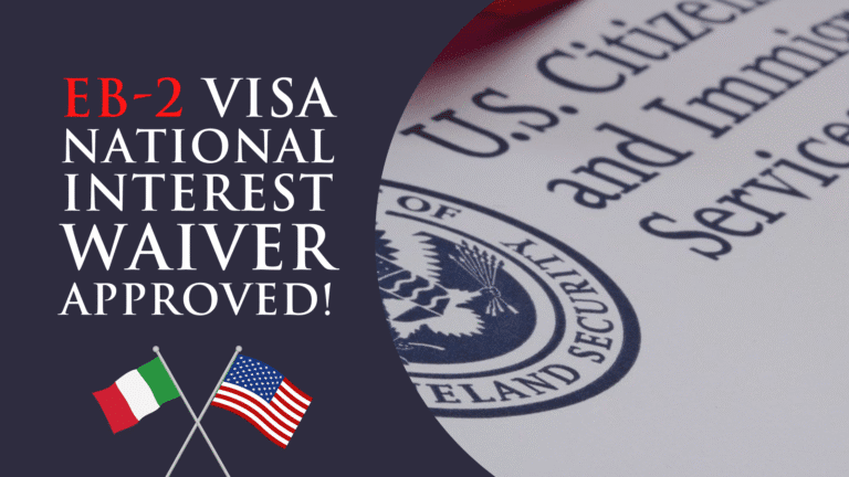 ||Visa Eb-2 NIW Aprobada|Visa EB-2 NIW aprobada