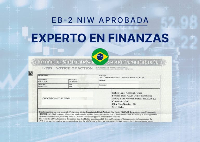 EB-2 NIW Brasil