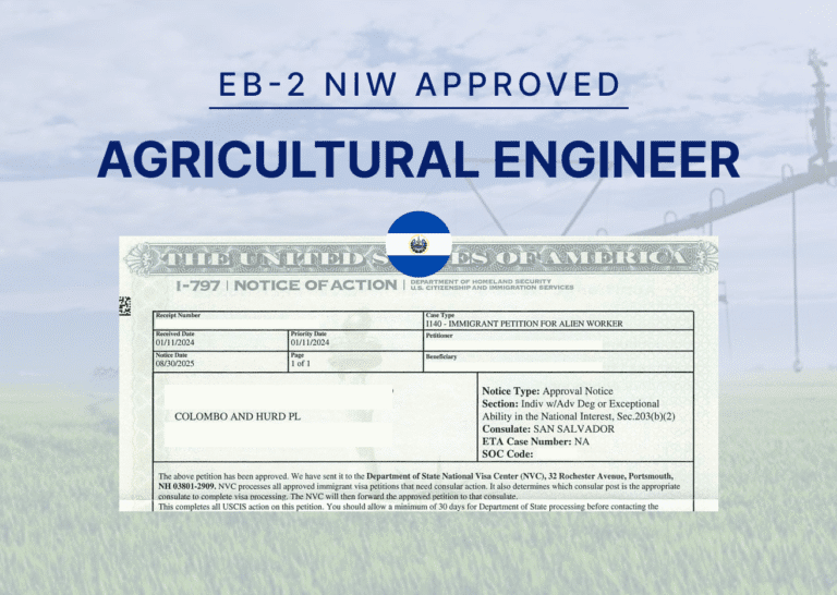 EB-2 NIW agriculture