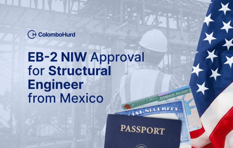 EB-2 NIW approval for a structural engineer
