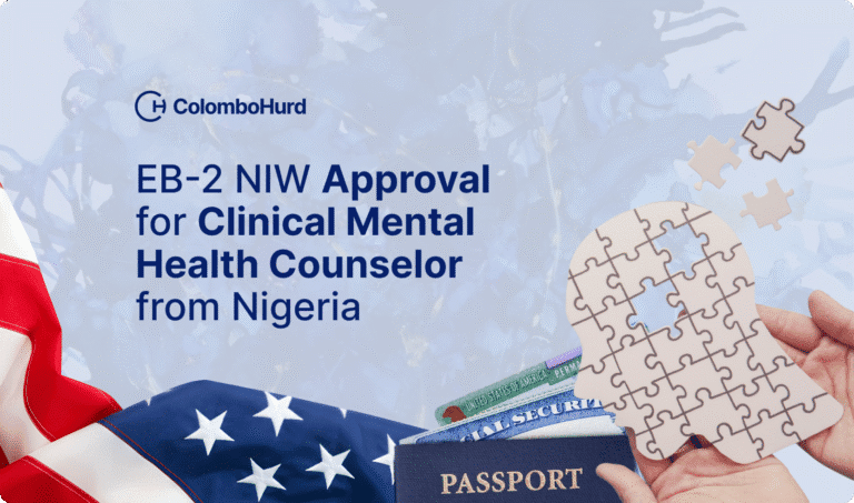 EB-2 NIW Approval for Mental Health Professional from Nigeria
