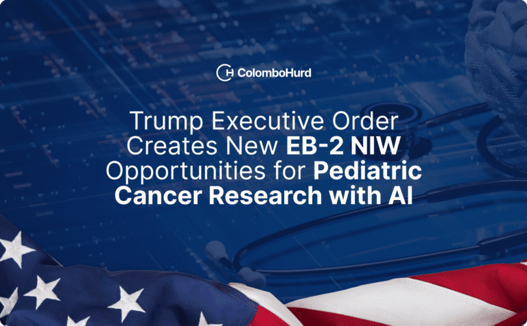 EB-2 NIW Pediatric Cancer Research with AI
