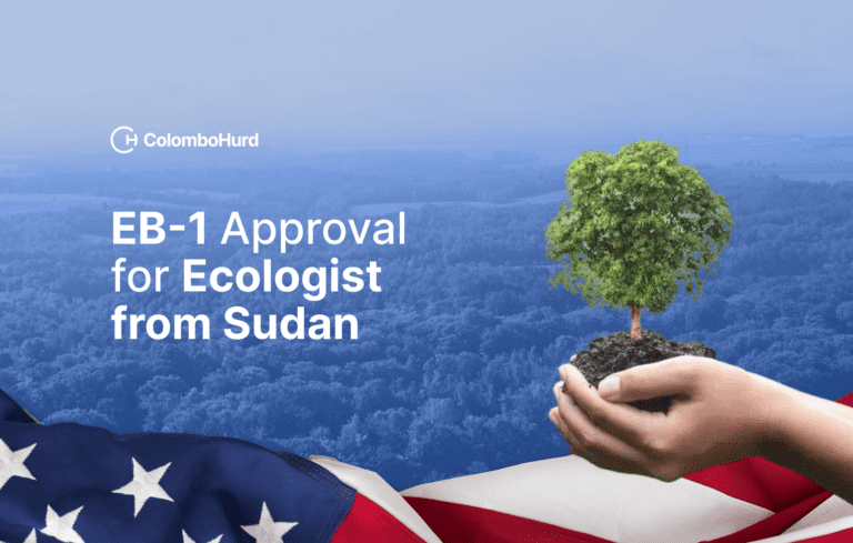 EB-1 Approval for Ecologist from Sudan