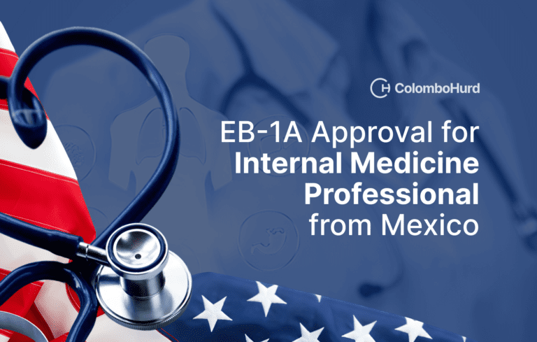 EB-1A Approval for Internal Medicine Professional from Mexico
