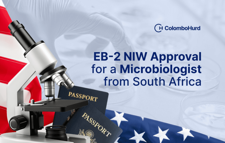 EB-2 NIW Approval for a Microbiologist from South Africa