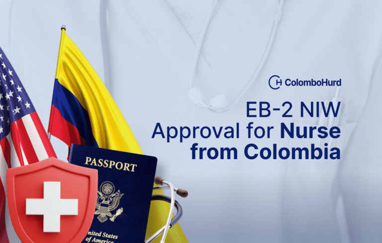 Nurse colombia EB-2 NIW