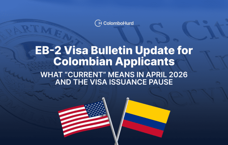 Visa bulletin Colombia april