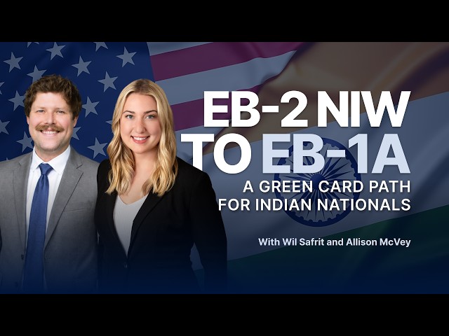 EB-2 NIW as a Stepping Stone to EB-1A: A Strategy for Indian Nationals