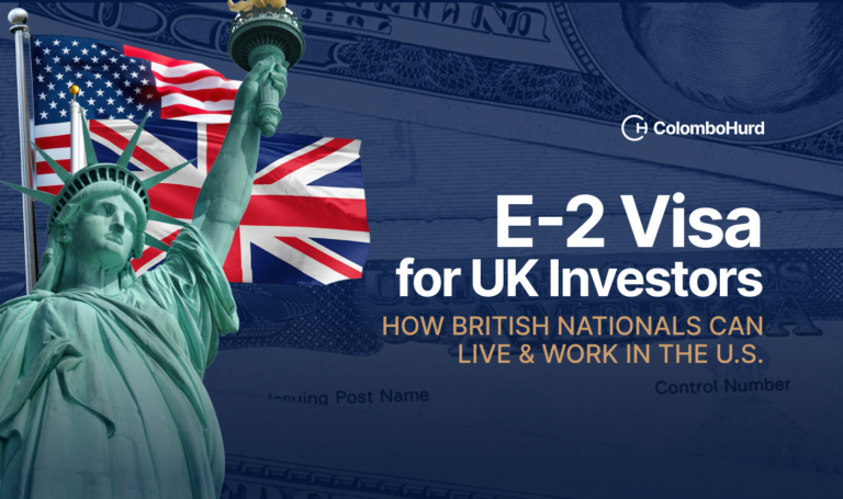 E-2 Visa for UK Investors