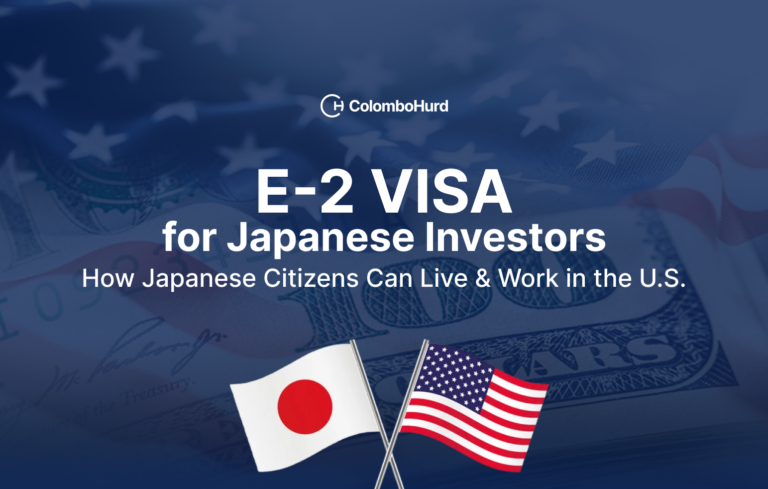 E-2 Visa for Japanese Investors 