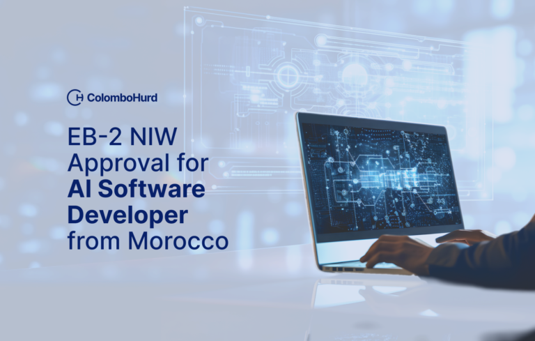 EB-2 NIW Approval for AI Software Developer from Morocco