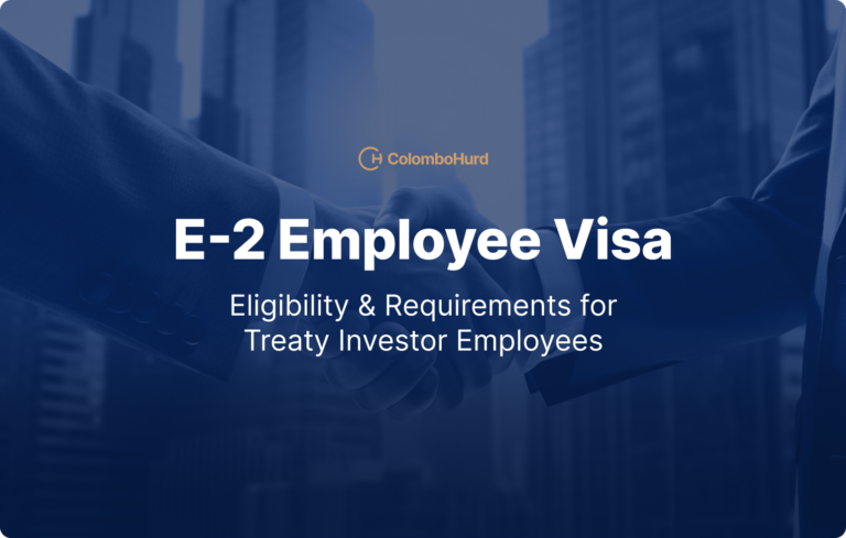 E-2 Employee Visa