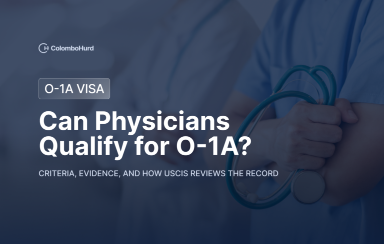 O-1 Visa Physicians