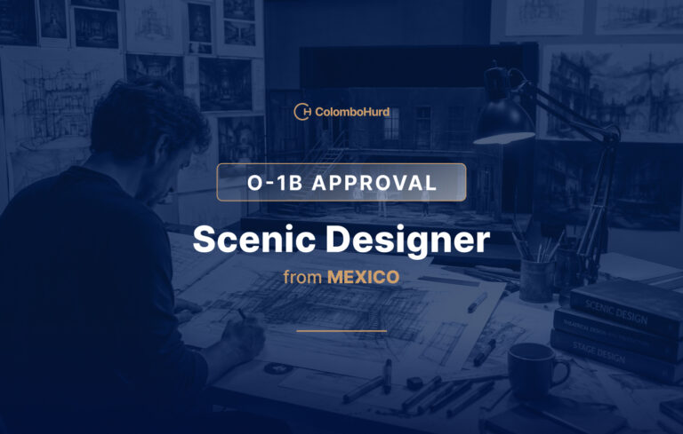 O-1B Approval for Scenic Designer from Mexico