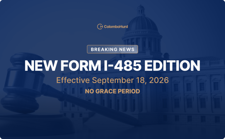 New Form I-485 Edition